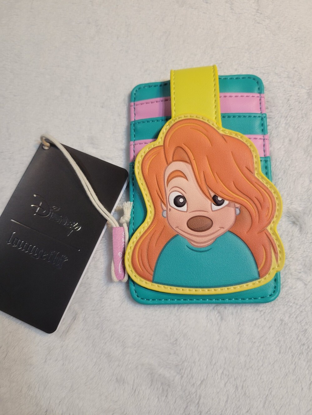 Disney A Goofy Movie 30th Anniversary Roxanne Loungefly Cardholder Nwt